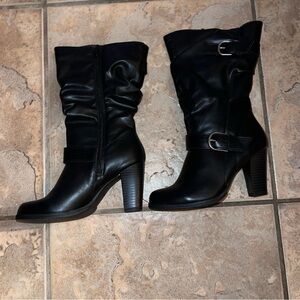 Macys Style & Co black boots